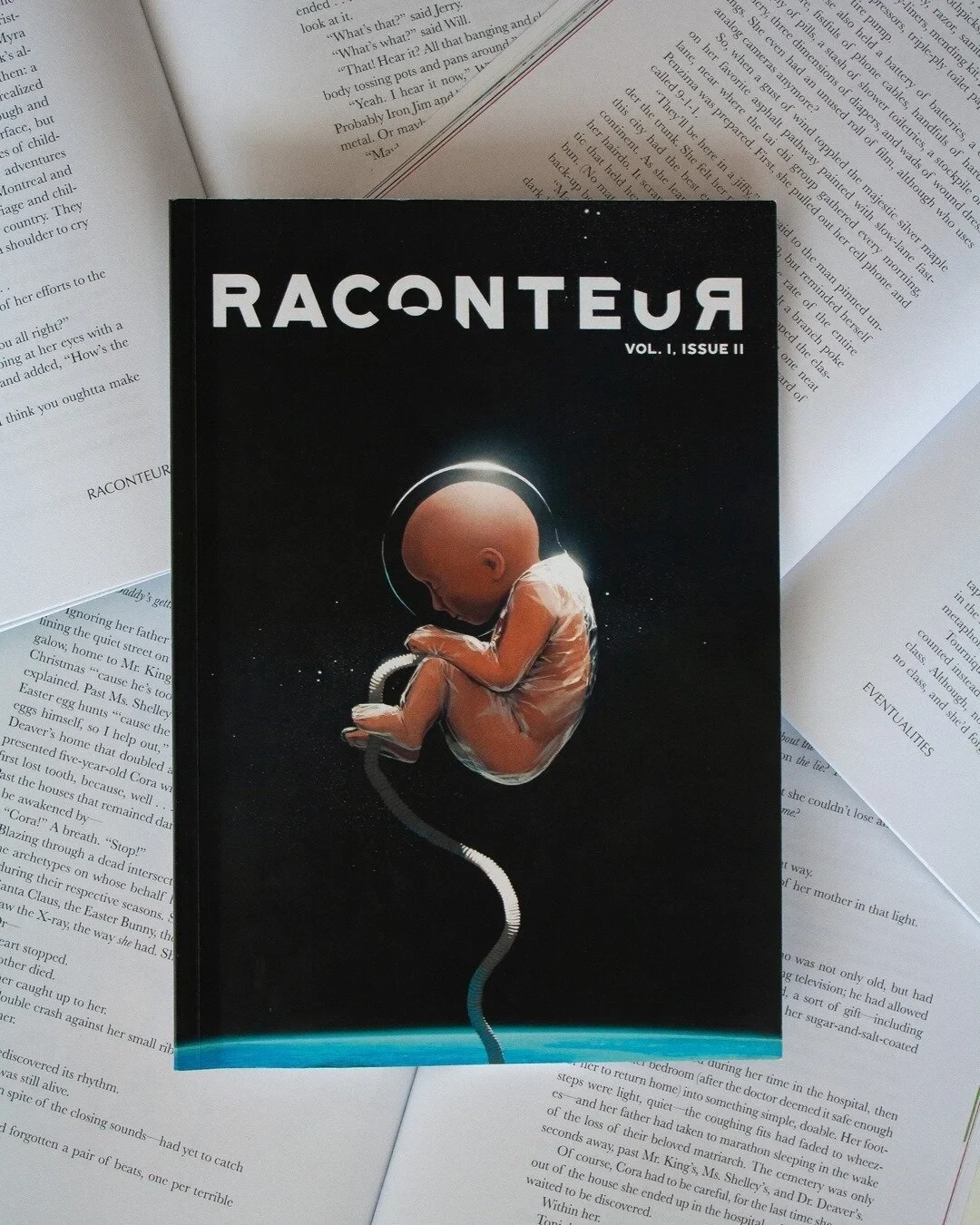 Raconteur magazine artwork