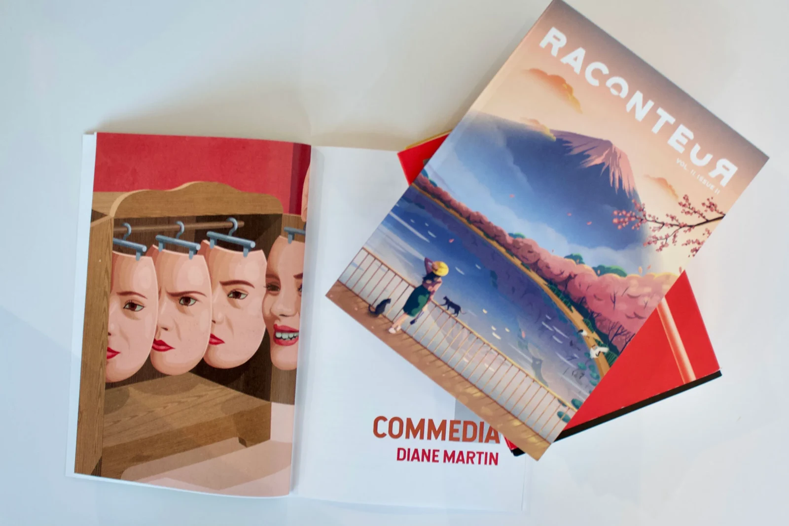 Raconteur magazine artwork