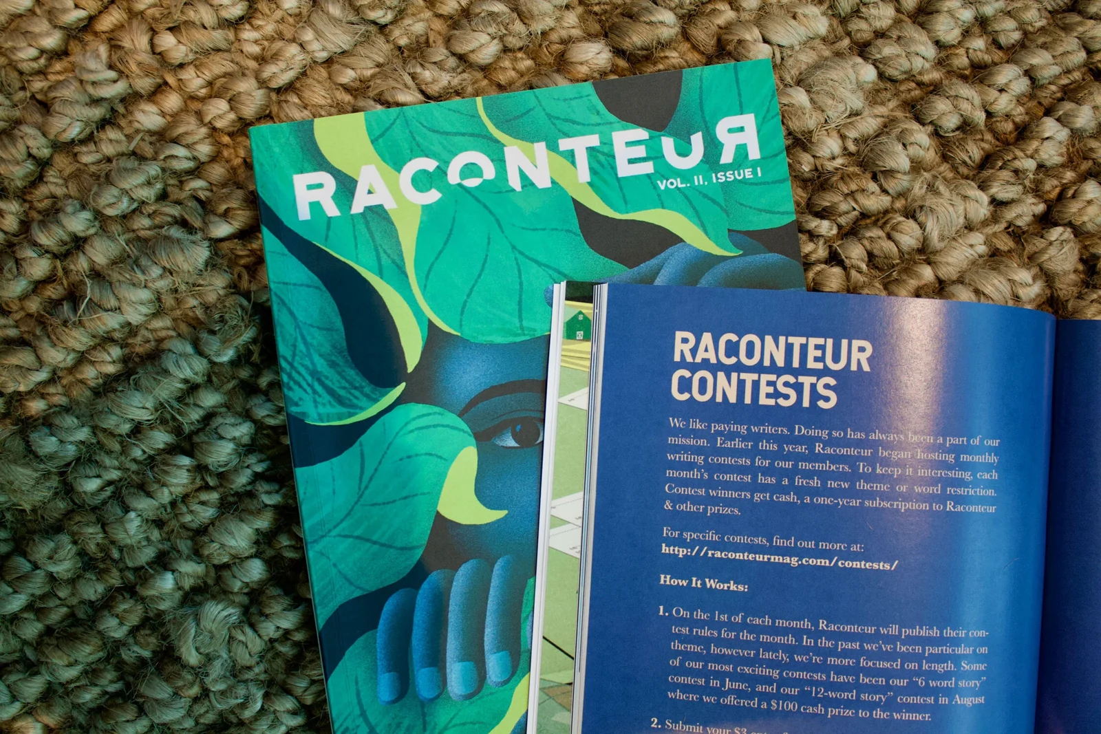 Raconteur magazine artwork