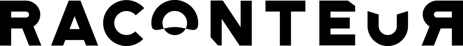 Raconteur literary magazine masthead
